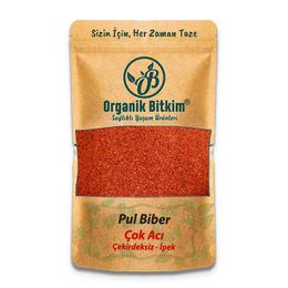Organik Bitkim 1000 gr Çok Acı Pul Biber
