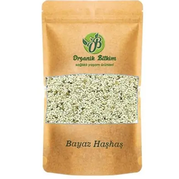 Organik Bitkim 250 gr Beyaz Haşhaş