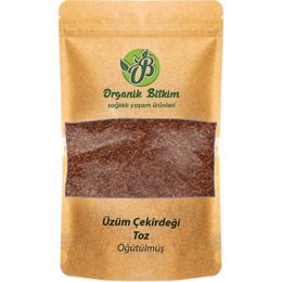 Organik Bitkim 250 gr Öğütülmüş Toz Üzüm Çekirdeği