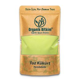 Organik Bitkim 250 gr Yenilebilir Toz Kükürt