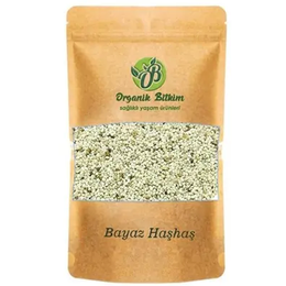 Organik Bitkim 500 gr Beyaz Haşhaş
