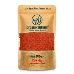 Organik Bitkim 500 gr Çok Acı Pul Biber