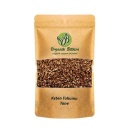 Organik Bitkim 500 gr Tane Keten Tohumu