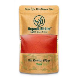 Organik Bitkim 500 gr Tatlı Toz Kırmızı Biber