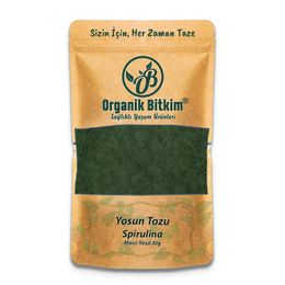 Organik Bitkim 500 gr Yosun Tozu - Spirulina