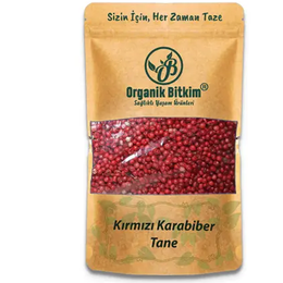 Organik Bitkim Tane 50 gr Kırmızı Karabiber
