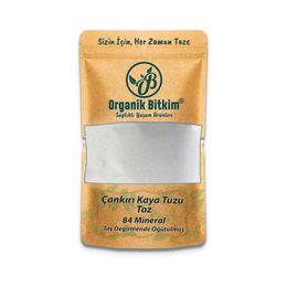 Organik Bitkim Taş Değirmende Öğütülmüş 3x500 gr 84 Mineral Doğal Çankırı Kaya Tuzu