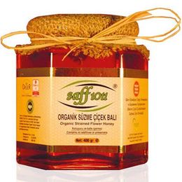 Organik Süzme Çiçek Balı 400 gr