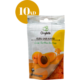 Orgibite 10x30 gr Kuru Sarı Kayısı