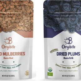 Orgibite 250 gr Organik Kuru Dut + 250 gr Kuru Erik