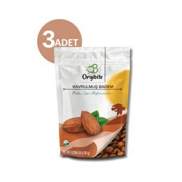 Orgibite 3x130 gr Kavrulmuş Badem