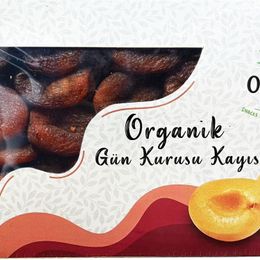 Orgibite 400 gr Organik Gün Kurusu Kayısı