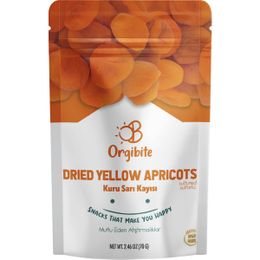 Orgibite 4x70 gr Organik Gün Kurusu + Kuru Sarı Kayısı + Kuru Çilek + Kuru Vişne