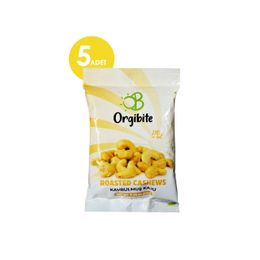 Orgibite 5x65 gr Kavrulmuş Kaju