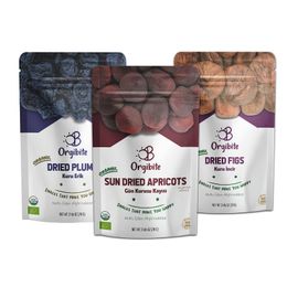Orgibite 70 gr Organik Gün Kurusu + 70 gr Kuru İncir + 70 gr Kuru Erik