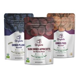Orgibite 70 gr Organik Gün Kurusu + 70 gr Kuru İncir + 70 gr Kuru Erik