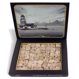 Orhan Efendi Çifte Kavrulmuş Antep Fıstıklı 400 gr Lokum