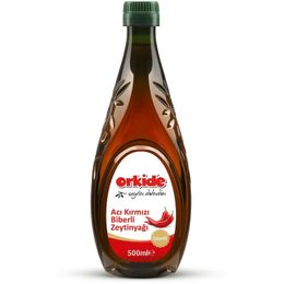 Orkide 500 ml Acı Kırmızı Biberli Sızma Zeytinyağı