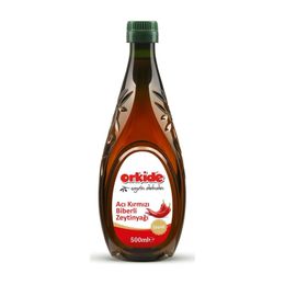Orkide 500 ml Acı Kırmızı Biberli Sızma Zeytinyağı