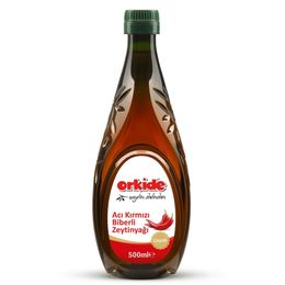 Orkide 500 ml Acı Kırmızı Biberli Sızma Zeytinyağı