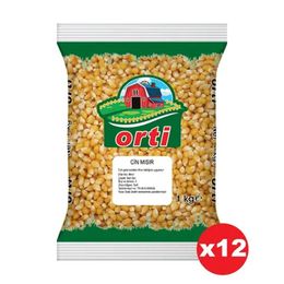 Orti 12x1 kg Patlatmalık Cin Mısır