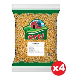 Orti 4x1 kg Patlatmalık Cin Mısır