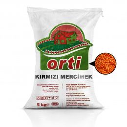 Orti 5 kg Kırmızı Mercimek