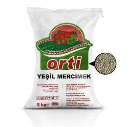 Orti 5 kg Yeşil Mercimek