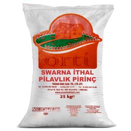 Orti Swarna 25 kg İthal Pilavlık Pirinç
