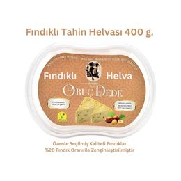 Oruç Dede 400 gr Fındıklı Tahin Helvası