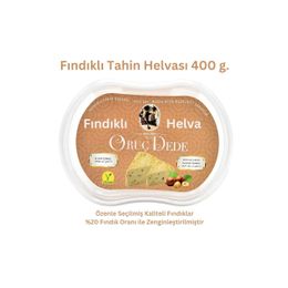 Oruç Dede 400 gr Fındıklı Tahin Helvası