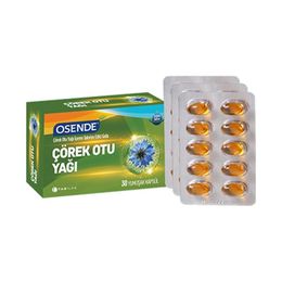Osende 900 mg 30 Kapsül Çörekotu Yağı