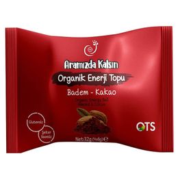 OTS Aramızda Kalsın Organik Badem Kakao Enerji Topu 32 G