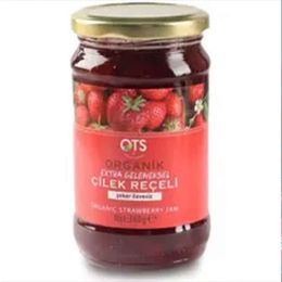 Ots Organik 390 gr Çilek Reçeli