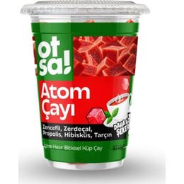 Otsa 170 gr Atom Bitkisel Küp Bardak Çay