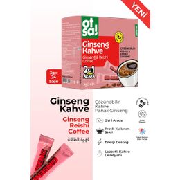 Otsa 24x3,5 gr Kutulu Ginseng Reishi Stick Kahve