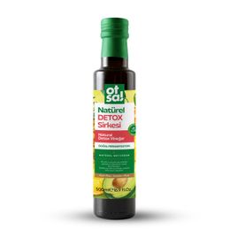 Otsa 500 ml Elma Sirkesi Ananas Sirkesi Karışık Meyve Pulpu Sandaloz Sakızı Avokado Yaprağı Karnıyarık Otu ve Yeşil Elma Kabuğu İçeren Doğal Detox Sirkesi