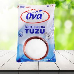 Ova 1.5 kg İyotlu Sofra Tuzu