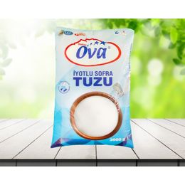 Ova 3 kg İyotlu Sofra Tuzu