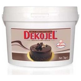 Ovalette Dekojel Çikolata Aromalı Soğuk Pasta Jeli 7 kg