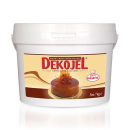 Ovalette Dekojel Karamel Aromalı Soğuk Pasta Jeli 7 kg