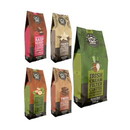 Oze 5'li 250 gr Aromalı Filtre Kahve Seti