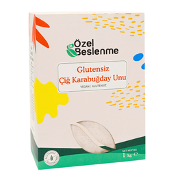 Özel Beslenme 1 kg Glutensiz Çiğ Karabuğday Unu