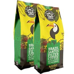 Ozeline 250 gr Brazil Santos Çekirdek Filtre Kahve