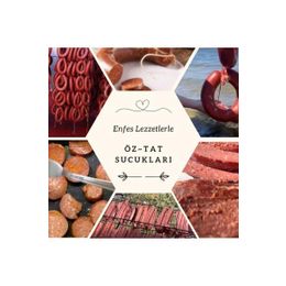 Öztat 2 kg Yöresel %100 Afyon Kasap Sucuğu
