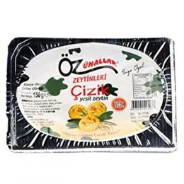 Özünallar 150 gr Yeşil Çizik Zeytin