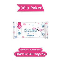 Paddlers 36x15 540 Yaprak Cep Mendili