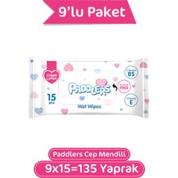 Paddlers 9x15 135 Yaprak Cep Mendili