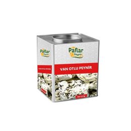 Paflar Peynir 4.5 kg Van Otlu Peynir Teneke