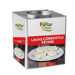 Paflar Teneke 4.5 kg Lavaş Çörekotlu Peynir